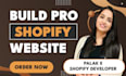 build shopify website development shopify website design shopify developer