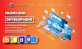 do frontend development in html CSS js bootstrap tailwind and react js