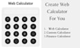 crate web calculator with javascript for any website and more