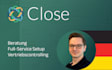 create a 1 click fully automated sales CRM with close CRM