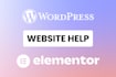 help you with your wordpress website or blog