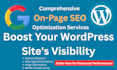 do expert on page SEO for wordpress using advanced strategy