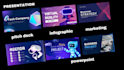 design powerpoint presentation infographic, marketing and pitch deck