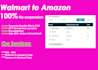do walmart to amazon 2 step dropshipping