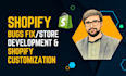solve all your shopify store bugs, errors, and UI UX issues