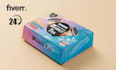 do product packaging design, food design, mailer box