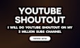 do youtube shoutout on my 3m subs channel