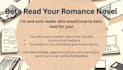 beta read your romance novel