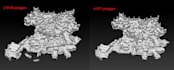 optimize your 3d model and create low poly game ready mesh