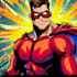 create premium superhero comic style