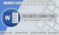 edit ms word template, format, create microsoft word document design