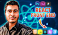 create custom react components and web page design