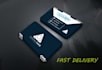 create business cards with 4 concepts within 5 hours
