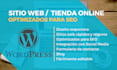 diseño de tu sitio web optimizado para SEO