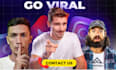 do viral reels and short video editing with motion graphics