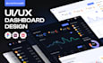 design awesome ui ux for dashboard, web app, saas and admin panel