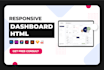 convert responsive html dashboard admin web app