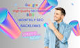do high monthly SEO quality da 400 to 800 permanent dofollow backlinks
