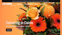 design flower website, gift shopify store, florist website flower delivery store