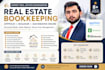 do real estate bookkeeping in quickbooks, appfolio, buildium
