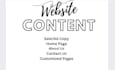write your website content and sale copy