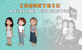 create isometric pixel art characters