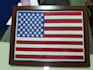 cross stitch design USA flag