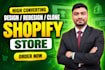 set up shopify store design and redeign shopify website