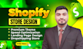 build shopify store design and shopify redesign