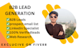 do b2b lead generation,linkedin leads,and generation email list for any industr