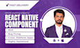 create custom react native components