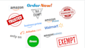 do tax exemption on amazon walmart and alibaba in all states