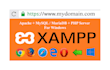 setup a web development server configured with your domain and SSL on windows