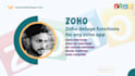 write zoho deluge functions, API and 3rd party integrations