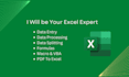 do excel data entry, data processing, data splitting, macro vba