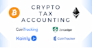 do crypto tax reporting on koinly, cointracking, zenledger, tokentax