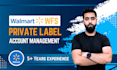 do walmart variation management and PPC management