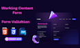 create php contact form, email sending and form validation