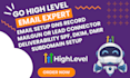 setup email deliverability on go high level or fix email ghl problem