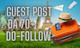 publish guest post on high 70 da travel blogs
