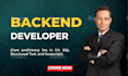 custom backend application developer in c sharp