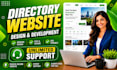 create directory and listing website for passive income
