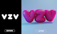 do 3d rotating logo and text animation with chrome type