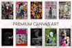 create premium canvas wall art