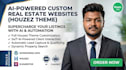 design and customize a real estate website with houzez and ai automation