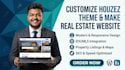 customize houzez theme and build a professional real estate website