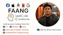 train you to solve leetcode problems optimally cpp python, take mock interview