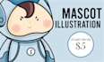 draw a custom logo, cartoon, mascot professionally