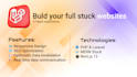 make your custom website with your custom requirements