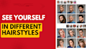 show you how youll look into different hairstyles